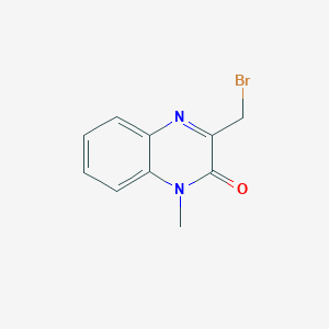 B1266798 3-(Bromomethyl)-1-methylquinoxalin-2(1h)-one CAS No. 1501-41-3