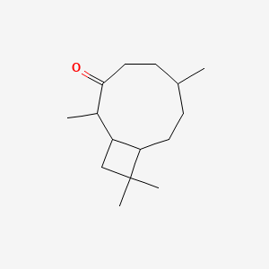 2,6,10,10-Tetramethylbicyclo[7.2.0]undecan-3-one