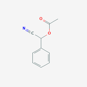 molecular formula C10H9NO2 B1266804 氰基（苯基）甲酸甲酯 CAS No. 5762-35-6