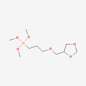 [3-(1,3-Dioxolan-4-ylmethoxy)propyl]trimethoxysilane