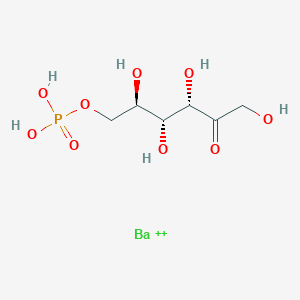 barium(2+);[(2R,3R,4S)-2,3,4,6-tetrahydroxy-5-oxohexyl] dihydrogen phosphate