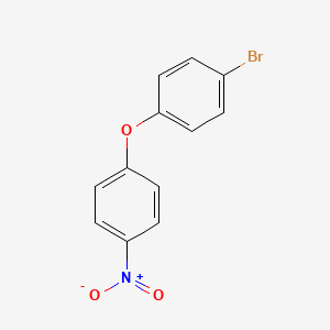 molecular formula C12H8BrNO3 B1266811 1-溴-4-(4-硝基苯氧基)苯 CAS No. 21969-04-0