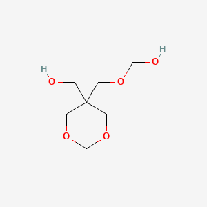 5-[(Hydroxymethoxy)methyl]-1,3-dioxane-5-methanol