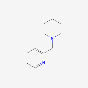 molecular formula C11H16N2 B1266813 2-(哌啶-1-基甲基)吡啶 CAS No. 71172-77-5