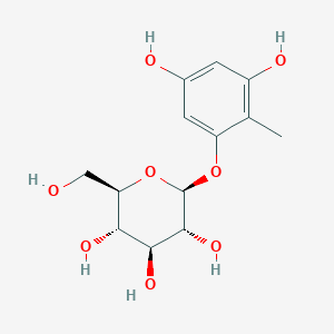 beta-D-Glucopyranoside, 3,5-dihydroxy-2-methylphenyl