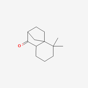 2H-2,4a-Methanonaphthalen-1(5H)-one, hexahydro-5,5-dimethyl-