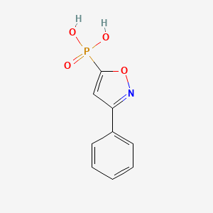 Phosphonic acid, (3-phenyl-5-isoxazolyl)-