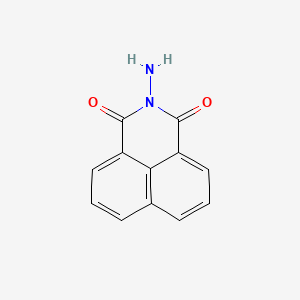 B1266824 2-Amino-1H-benzo[de]isoquinoline-1,3(2H)-dione CAS No. 5690-46-0