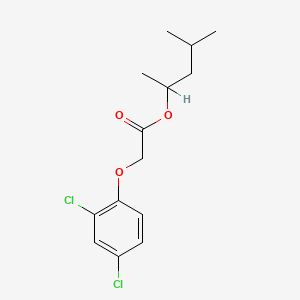 1,3-Dimethylbutyl 2-(2,4-dichlorophenoxy)acetate