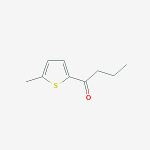 molecular formula C9H12OS B1266825 1-(5-甲基噻吩-2-基)丁烷-1-酮 CAS No. 79852-26-9