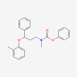 Phenyl methyl[3-(2-methylphenoxy)-3-phenylpropyl]-carbamate