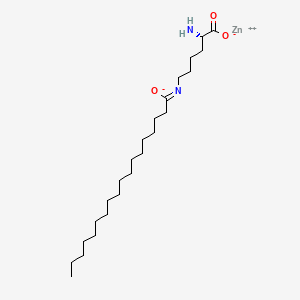 Zinc(2+) N6-(1-oxooctadecyl)-L-lysinate