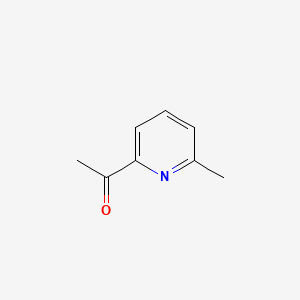 B1266835 2-Acetyl-6-methylpyridine CAS No. 6940-57-4