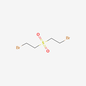 molecular formula C4H8Br2O2S B1266842 砜, 双(2-溴乙基) CAS No. 7617-67-6