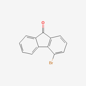 molecular formula C13H7BrO B1266855 4-Bromo-9h-fluoren-9-one CAS No. 4269-17-4