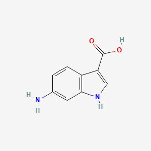 B1266858 6-Amino-1h-indole-3-carboxylic acid CAS No. 90417-29-1