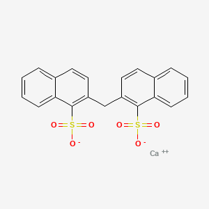 calcium;2-[(1-sulfonatonaphthalen-2-yl)methyl]naphthalene-1-sulfonate