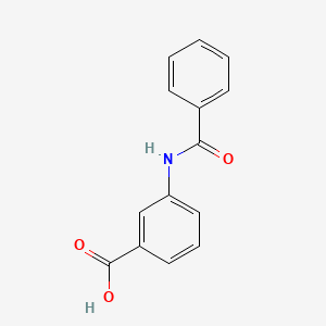 B1266868 3-(Benzoylamino)benzoic acid CAS No. 587-54-2