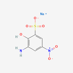 Sodium 3-amino-2-hydroxy-5-nitrobenzenesulphonate