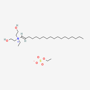 Ethylbis(2-hydroxyethyl)octadecenylammonium ethyl sulphate