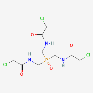 N,N',N''-(Phosphoryltris(methylene))tris(2-chloroacetamide)