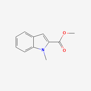 molecular formula C11H11NO2 B1266890 1-甲基-1H-吲哚-2-甲酸甲酯 CAS No. 37493-34-8