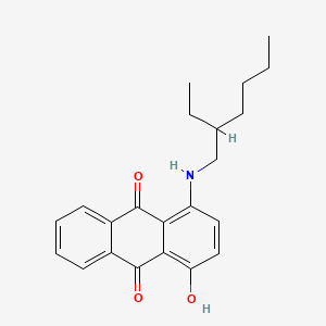 1-[(2-Ethylhexyl)amino]-4-hydroxyanthraquinone