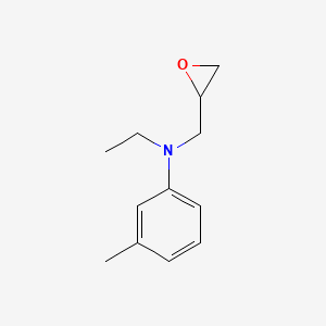 N-(2,3-Epoxypropyl)-N-ethyl-m-tolylamine