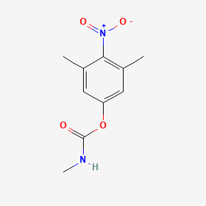 Carbamic acid, methyl-, 4-nitro-3,5-xylyl ester