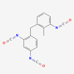 4-[(3-Isocyanato-O-tolyl)methyl]-1,3-phenylene diisocyanate