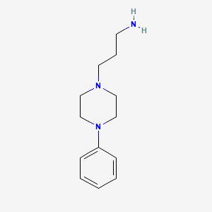 molecular formula C13H21N3 B1266910 3-(4-苯基哌嗪-1-基)丙胺 CAS No. 20529-19-5