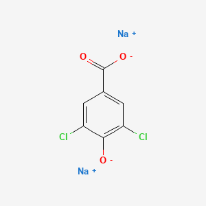 Benzoic acid, 3,5-dichloro-4-hydroxy-, disodium salt