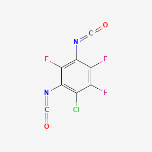 1-Chloro-2,3,5-trifluoro-4,6-diisocyanatobenzene