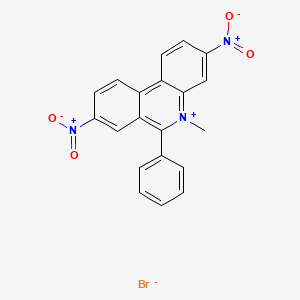 5-Methyl-3,8-dinitro-6-phenylphenanthridinium bromide