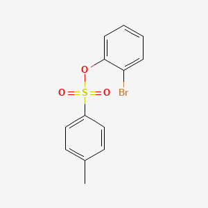 molecular formula C13H11BrO3S B1266918 2-溴苯基 4-甲基苯磺酸酯 CAS No. 84672-48-0
