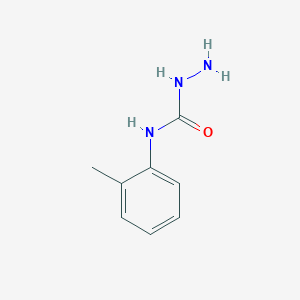 molecular formula C8H11N3O B1266929 3-氨基-1-(2-甲基苯基)脲 CAS No. 15940-63-3