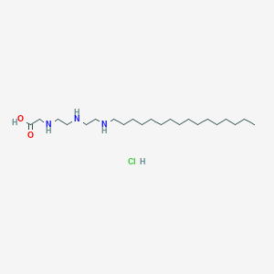 Hexadecylaminoethylaminoethylglycine monohydrochloride