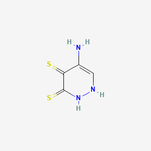 5-Amino-3,4-pyridazinedithiol