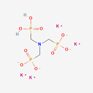 Tetrapotassium dihydrogen (nitrilotris(methylene))trisphosphonate