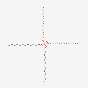 molecular formula C52H108O4Zr B12669390 1-Tridecanol, zirconium(4+) salt CAS No. 68862-34-0