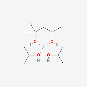 (2-Methylpentane-2,4-diolato(2-)-O,O')bis(propan-2-olato)titanium