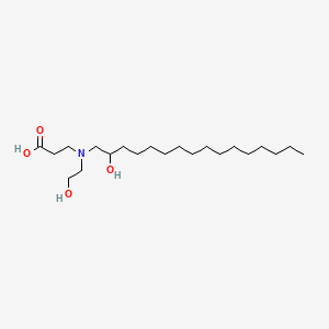 N-(2-Hydroxyethyl)-N-(2-hydroxyhexadecyl)-beta-alanine