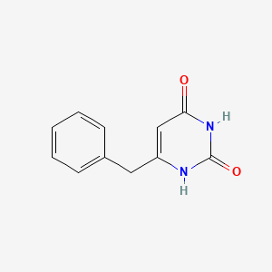 molecular formula C11H10N2O2 B1266948 6-苄基嘧啶-2,4(1h,3h)-二酮 CAS No. 13345-11-4