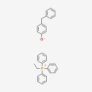 4-benzylphenolate;ethyl(triphenyl)phosphanium