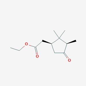 (2S-cis)-2-(2,2,3-Trimethyl-4-oxocyclopentyl)ethyl acetate