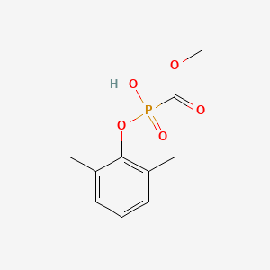 Phosphinecarboxylic acid, (2,6-dimethylphenoxy)hydroxy-, methyl ester, oxide