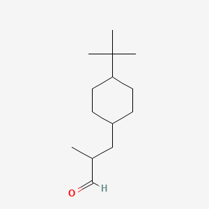 4-(tert-Butyl)-alpha-methylcyclohexanepropionaldehyde