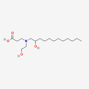 N-(2-Hydroxydodecyl)-N-(2-hydroxyethyl)-beta-alanine