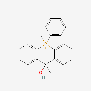 5,10-Dimethyl-5-phenyl-5,10-dihydro-5lambda(5)-acridophosphin-10-ol