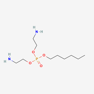 Bis(2-aminoethyl) hexyl phosphate